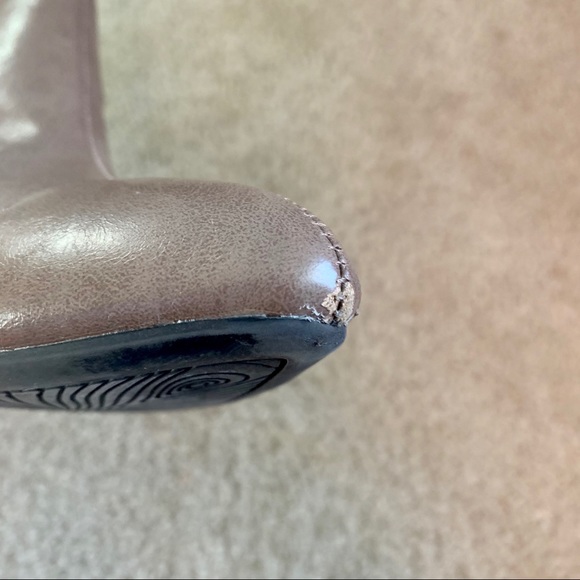 🆕CHINESE LAUNDRY Leather Taupe Ankle Booties - Picture 14 of 15